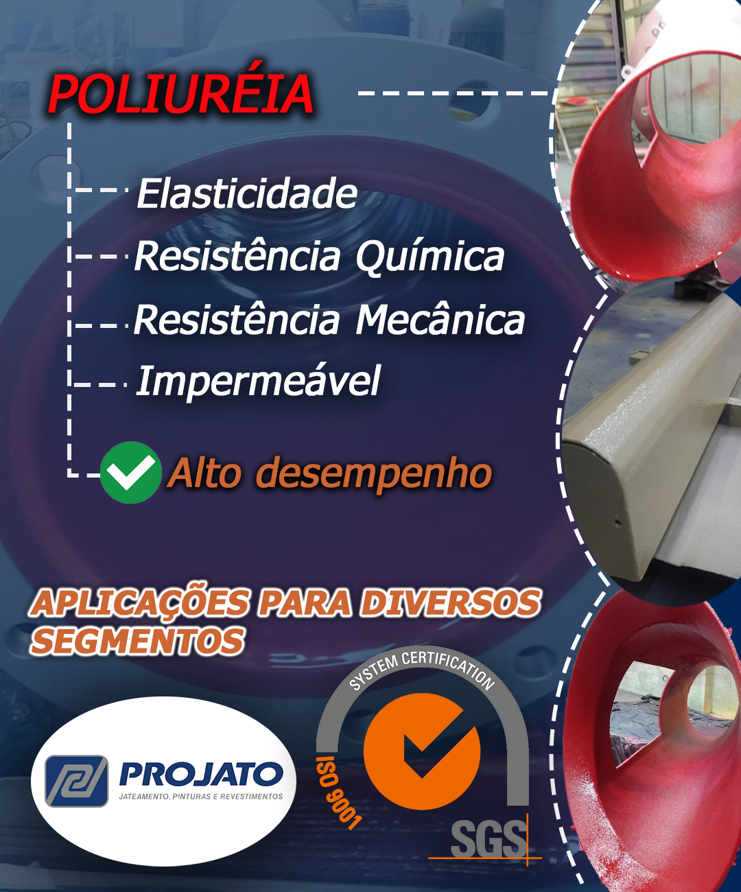 Qual é o diferencial do revestimento com poliuréia?